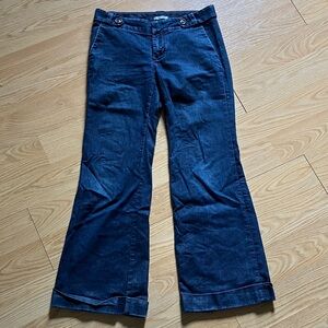Banana Republic Dark Blue Flare Jeans